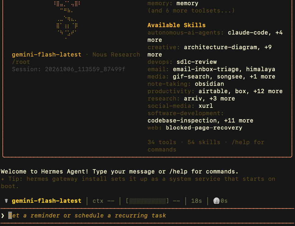 Install Hermes Agent di VPS Install Hermes Agent di VPS